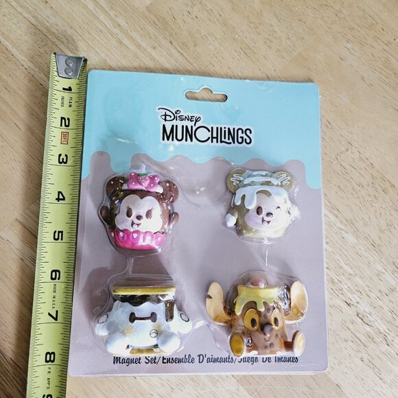 SOLD Disney Parks Munchlings 4 Magnets Set - NIP - Picture 4 of 5